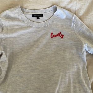“Lovely” Banana Republic wool sweater
